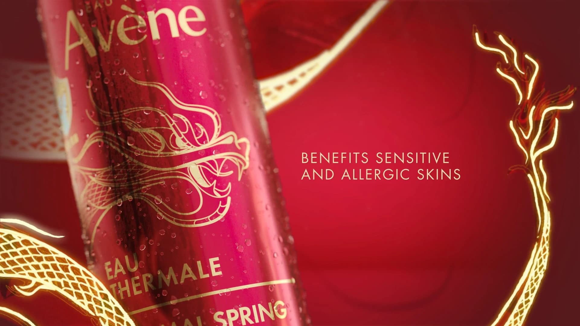 Avene Chinese New Year 06 Chinese New Year Packshot Nervous Fx Vfx